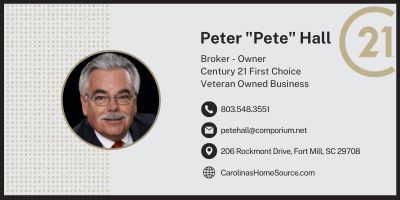Pete Hall Century 21 First Choice ECard